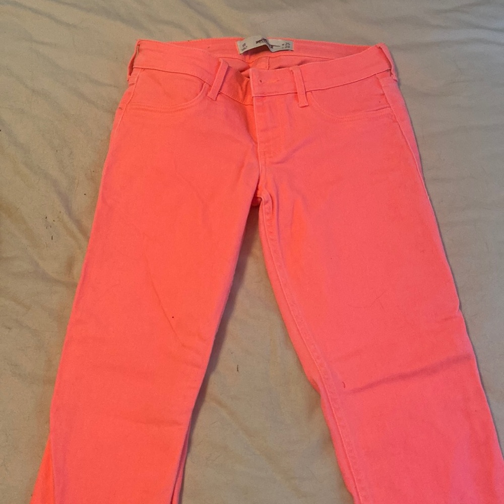 Pink Hollister jeans